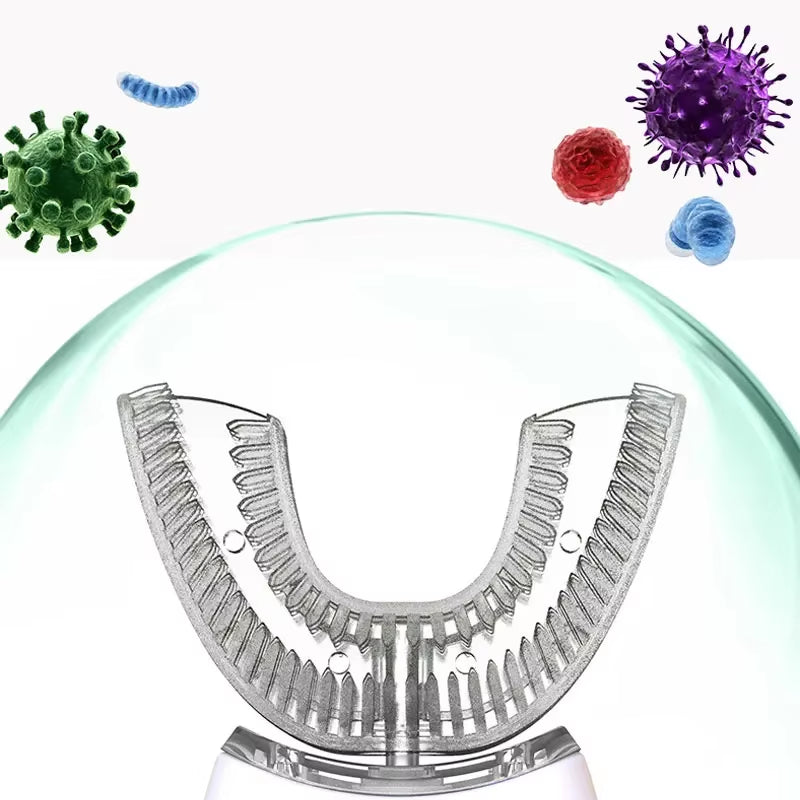 SonicGlow™ 360° Electric Toothbrush: USB Rechargeable Automatic Toothbrush for Deep, Effortless Cleaning