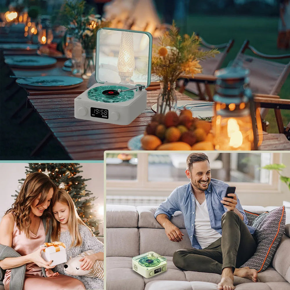 Mini Retro Bluetooth Speaker – Sound Sleep Meets Vintage Vibes